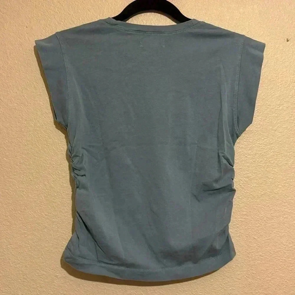 BUNDLE Madewell Side-Cinch Scrunched Muscle Tee - Picture 4 of 7